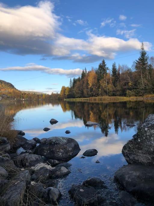 Delikat Hytte Omgitt Av Hallingdals Vakre Fjell Ål Esterno foto