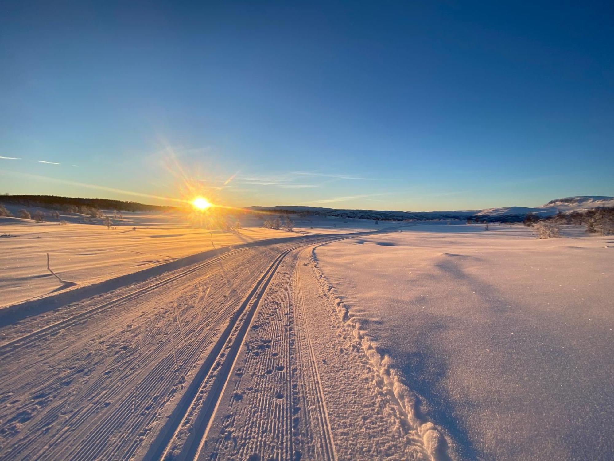 Delikat Hytte Omgitt Av Hallingdals Vakre Fjell Ål Esterno foto
