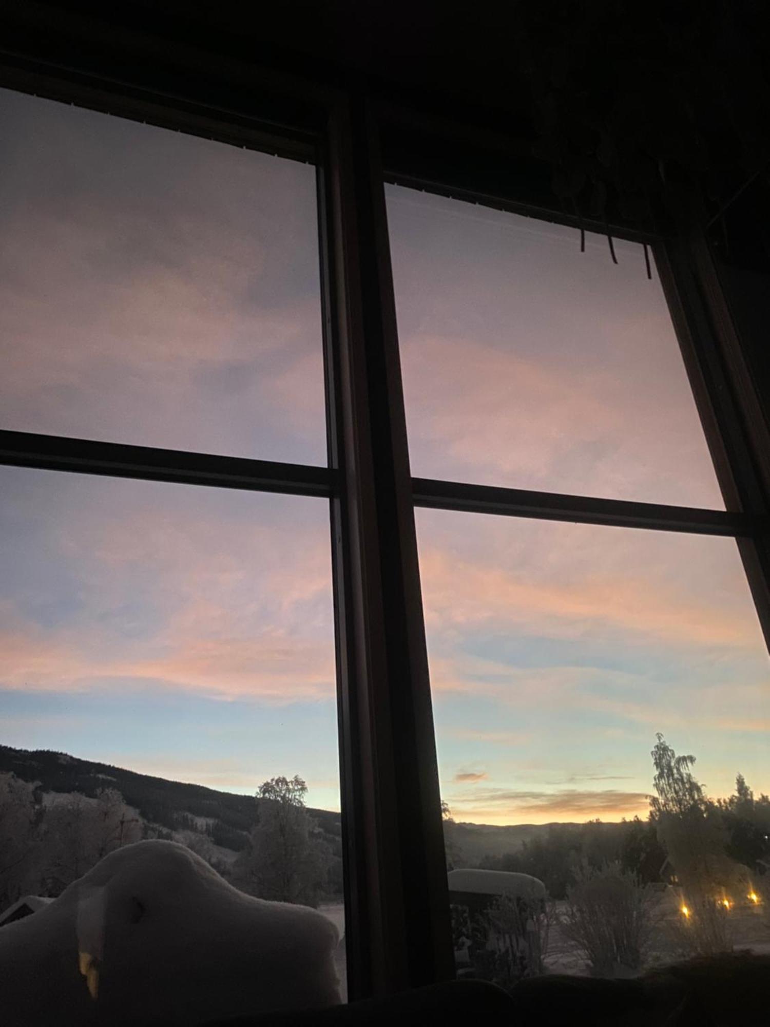 Delikat Hytte Omgitt Av Hallingdals Vakre Fjell Ål Esterno foto